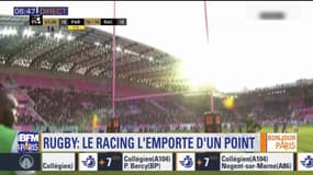 Pari'Sport : Rugby, le Racing 92 l'emporte d'un point