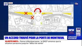 Paris: un accord trouvé pour la porte de MontreuilParis: un accord trouvé pour la porte de Montreuil