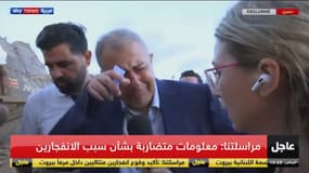 Le gouverneur de Beyrouth le 4 août, après les explosions qui ont ravagé la ville. 