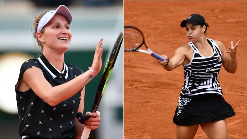 Marketa Vondrousova et Ashleigh Barty