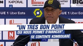 Montpellier 1-1 Nantes : "Un très bon point qui nous permet d’avancer", se contente Kombouaré