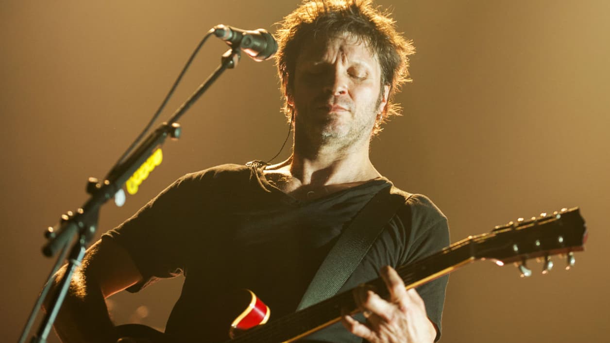 Bertrand Cantat sur scène au Printemps de Bourges en 2014