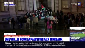 Lyon: une veillée pour la Palestine aux Terreaux