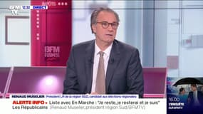 Liste avec En Marche : "Il n'a jamais été question d'une recomposition politique", Renaud Muselier - 16/05