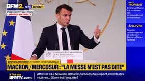 Mercosur: "la messe n'est pas dite", assure Emmanuel Macron
