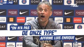 Lorient - PSG : "On n'a pas de onze-type" affirme Luis Enrique