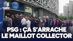 PSG 5-0 Inter : Les supporters parisiens en masse pour acheter le maillot collector