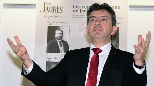 Jean-Luc Mélenchon à Castres.