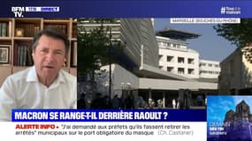 Christian Estrosi (LR): "Le président a parfaitement raison de prendre l'avis de Didier Raoult"