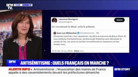 Marche contre l'antisémitisme: "À peu près tout ce que Jean-Luc Mélenchon et son clan écrivent ou disent depuis un mois me choque, me bouleverse et m'écœure", affirme Laurence Rossignol (sénatrice PS du Val-de-Marne)