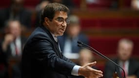 Christian Jacob, le chef de file des députés LR, le 4 juillet 2017 à l'Assemblée nationale. 