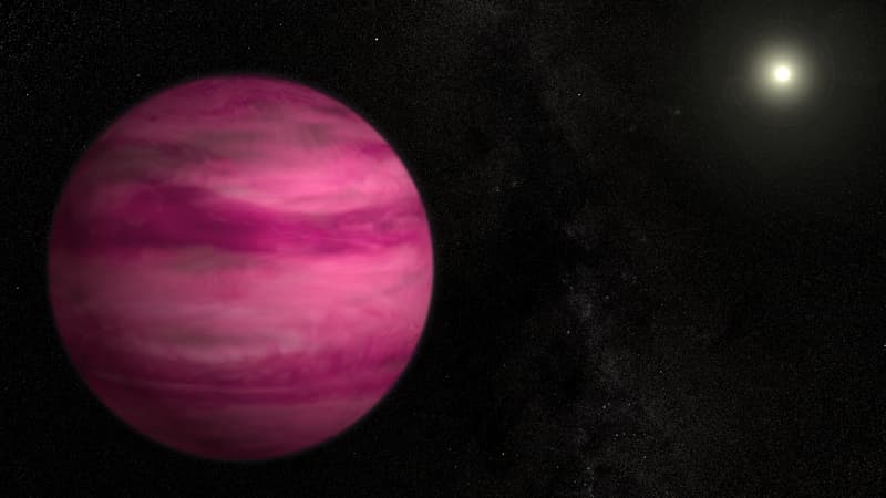 Cette image fournie le 7 août 2013 par la NASA montre l'exoplanète GJ-504b (photo d'illustration).