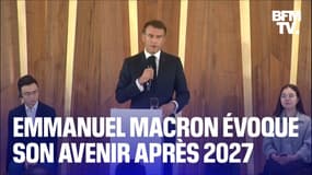 “Je ferai quelque chose de totalement différent”: Emmanuel Macron évoque son avenir après 2027