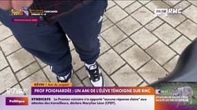 Prof poignardée : un ami de l'élève témoigne sur RMC 