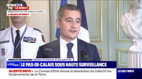 Inondations dans le Pas-de-Calais: "Il est possible que les événements de cette nuit soient plus importants" alerte Gérald Darmanin