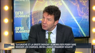 Geoffroy Roux de Bézieux était l'invité de BFM Business.
