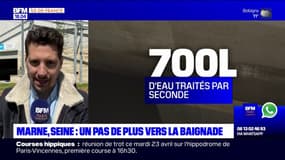 JO 2024: l'usine de dépollution des eaux pluviales de Champigny-sur-Marne, un pas de plus vers la baignade dans la Seine