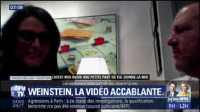 Affaire Weinstein: une vidéo diffusée par l'une de ses accusatrices accable le producteur