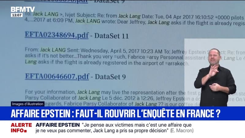 Affaire Epstein: faut-il rouvrir l'enquête en France?