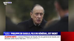 Philippe de Gaulle, fils du général de Gaulle, est mort à l'âge de 102 ans