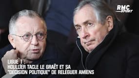 Ligue 1: Houllier tacle Le Graët et sa "décision politique" de reléguer Amiens 