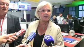 La ministre démissionnaire du Travail, de la Santé et des Solidarités Catherine Vautrin le 24 juillet 2024. 