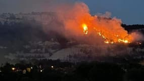 Un incendie s'est déclaré mardi soir à Cassis.