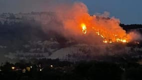 Un incendie s'est déclaré mardi soir à Cassis.