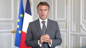"L'unité doit prévaloir": Emmanuel Macron dans son message enregistré pour les universités d'été du Medef