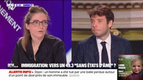 Loi immigration: Aurore Bergé "pense que c'est souhaitable qu'on n'ait pas recours au 49.3"
