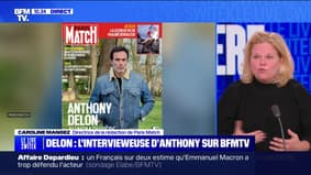 Anthony Delon "était blessé, meurtri, dans une forme de colère froide": la directrice de rédaction de Paris Match raconte les coulisses de l'interview du fils d'Alain Delon