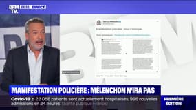 La France insoumise ne sera pas présente à la manifestation policière