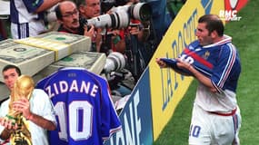 Football : un maillot de Zidane de France - Brésil 98 part pour 100 000 dollars aux enchères