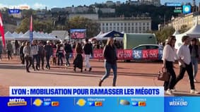 Lyon: une mobilisation pour ramasser les mégots de cigarettes