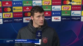 Benjamin Pavard après Bayern-PSG, à Munich le 7 avril 2021