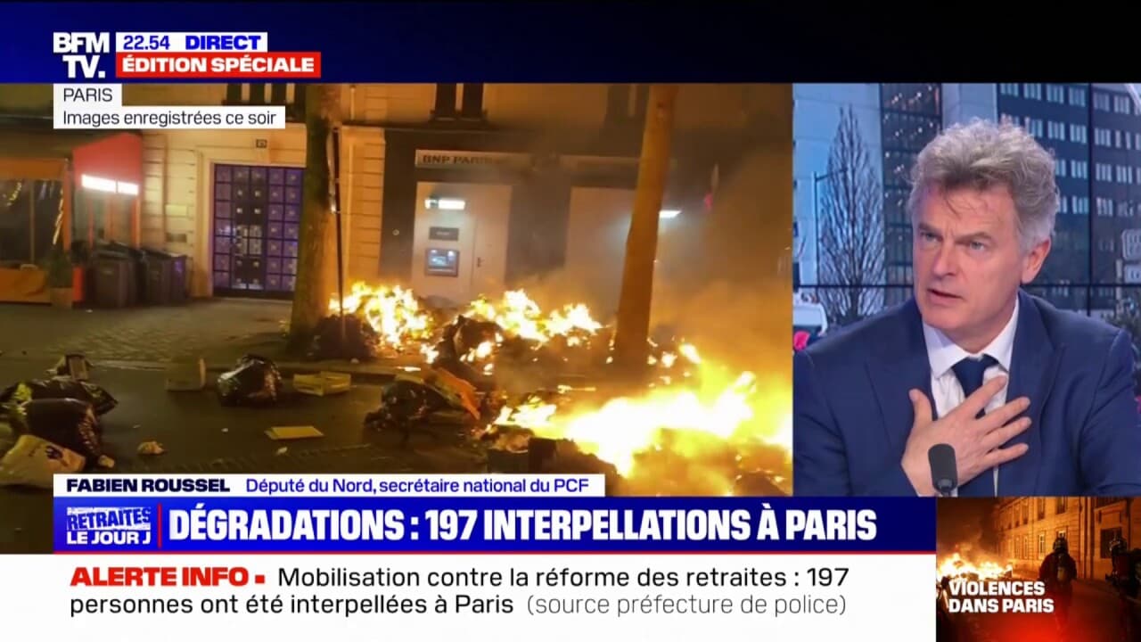 Recours au 49.3: Fabien Roussel dénonce un "président de la République