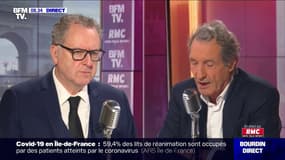 Richard Ferrand face à Jean-Jacques Bourdin sur RMC et BFMTV