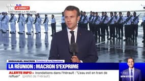 Emmanuel Macron: "C'est peut-être à La Réunion que la plus grande colère s'est exprimée"
