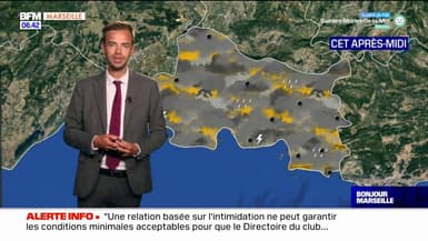 Météo Bouches-du-Rhône: un mercredi sous la pluie et quelques orages, 24°C à Marseille