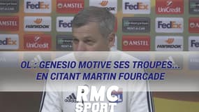 OL : Genesio motive ses troupes... en citant Martin Fourcade