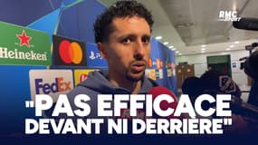 Sporting 2-1 PSG : "Pas efficace devant ni derrière" Marquinhos fataliste après la défaite