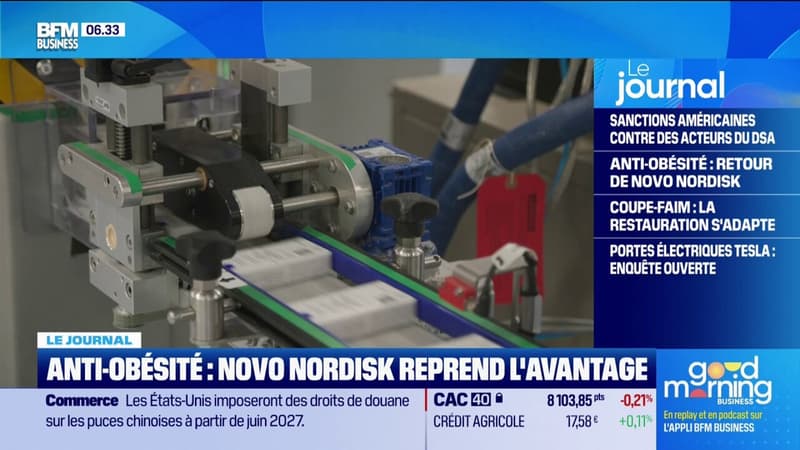 Anti-obésité : Novo Nordisk reprend l'avantage