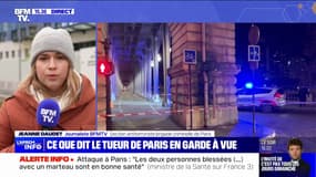 Attaque à Paris: ce que l'on sait du profil du suspect placé en garde à vue