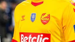 Le maillot de Quevilly-Rouen Métropole le 15 novembre 2024.