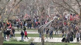 Manifestation à Nîmes - Témoins BFMTV