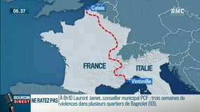 1400 km de Vintimille à Calais: ils vont marcher dans les pas des migrants