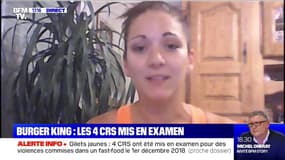 Présente lors des violences commises au Burger King, Manon se dit "contente" de la mise en examen des quatre CRS