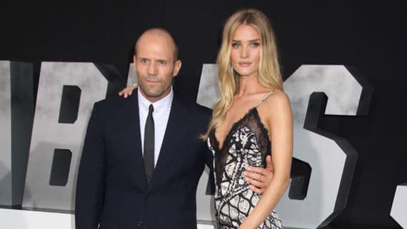 Rosie Huntington Whiteley est la femme de Jason Statham