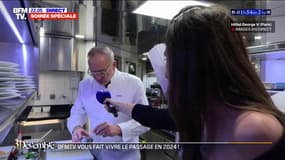 Saint-Sylvestre: dans les cuisines du restaurant étoilé du palace George V en pleine préparation du menu du réveillon