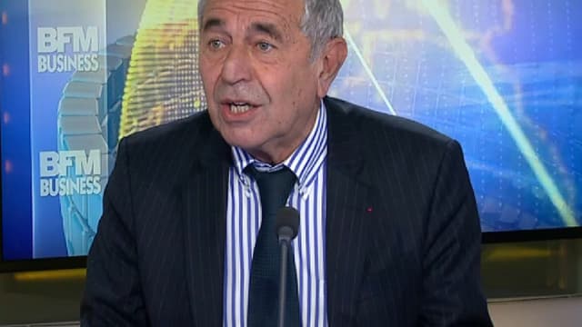 Le président du Centre des hydrocarbures non-conventionnels, Jean-Louis Schilansky, sur le plateau de "Good morning Business".